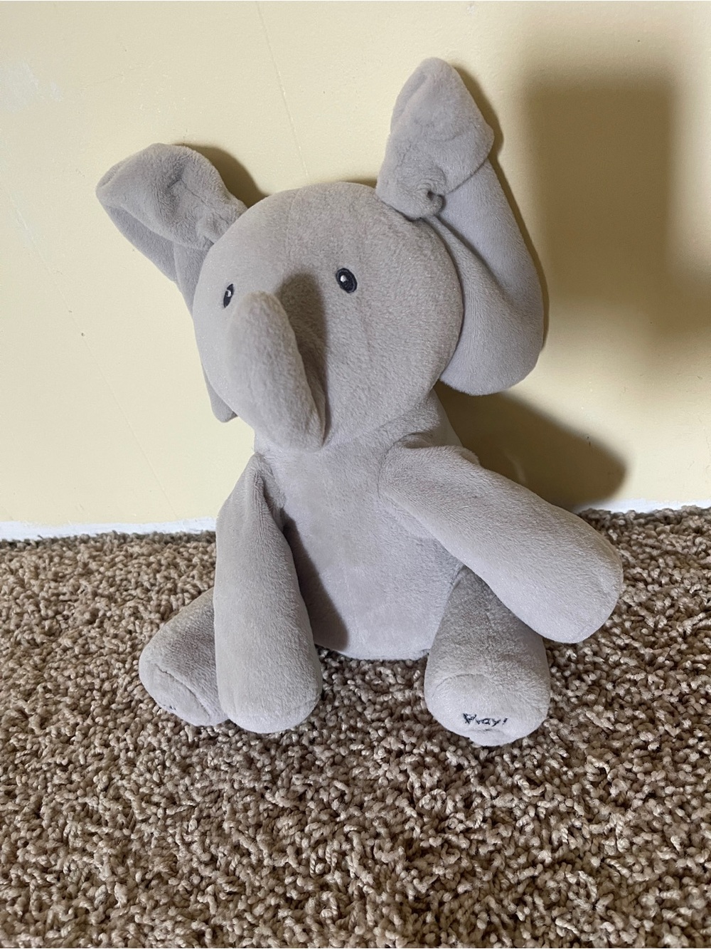 GUND Peek-A-Boo Elephant Animated Plush Toy